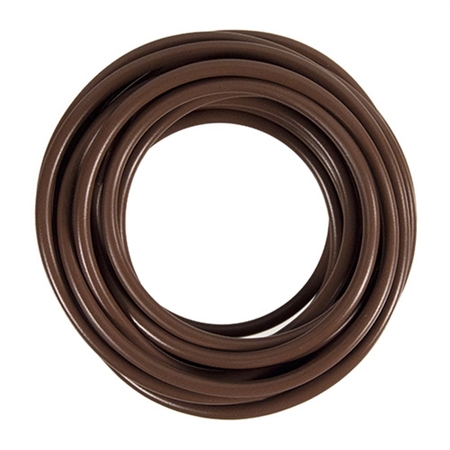 THE BEST CONNECTION Primary Wire - Rated 80Â°C 12 AWG, Brown 12 ft. 128F